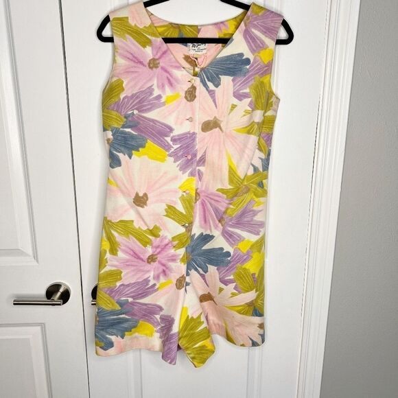 Tori Richard for McInerny Honolulu 1960's Vintage Romper - Picture 2 of 9